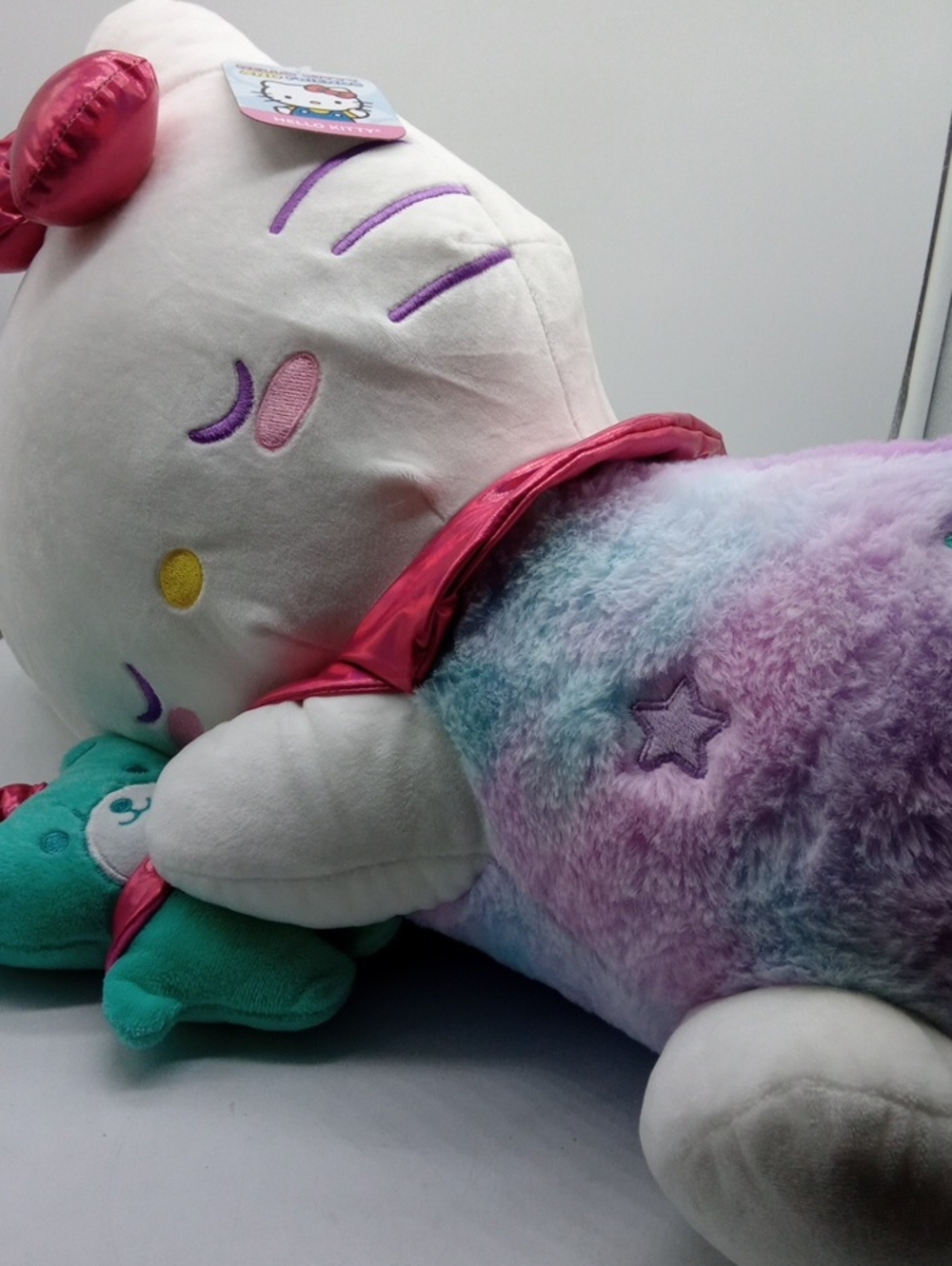 Sanrio Hello Kitty & Tiny Chum Large Sleeping Plush - Picture 2 of 8